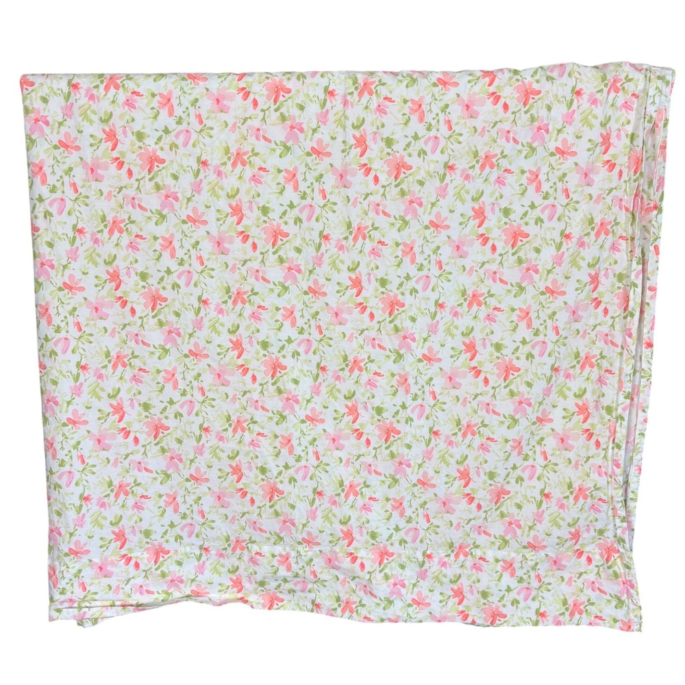 Laura Ashley Norella Twin XL Sheet Set Pink Floral Cotton Cottagecore Bedding - Picture 6 of 7